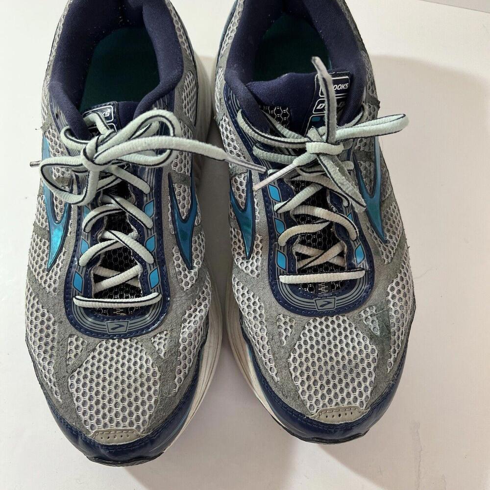 Brooks Dyad 8 Sneakers Womens Running Shoes Size 9.5 Blue/River Rock 1201631D051